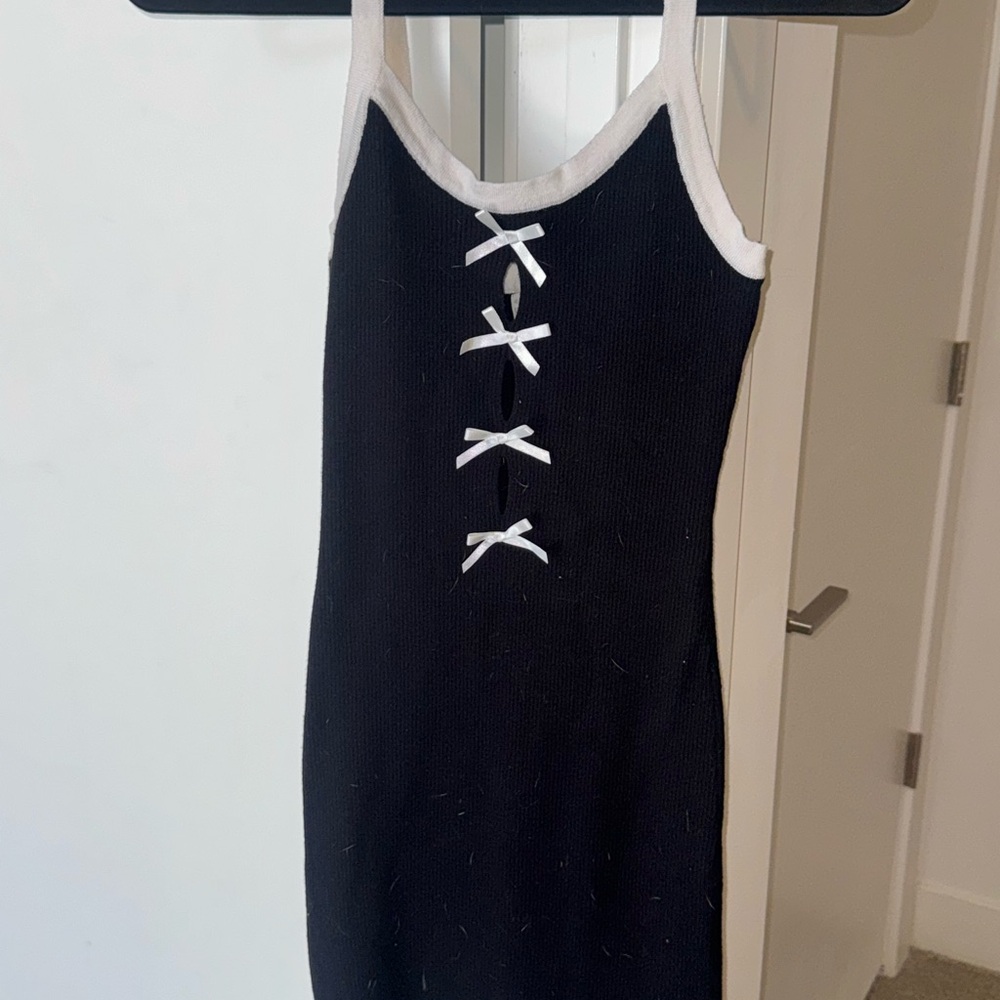 Tilly’s Black & White Bow Dress